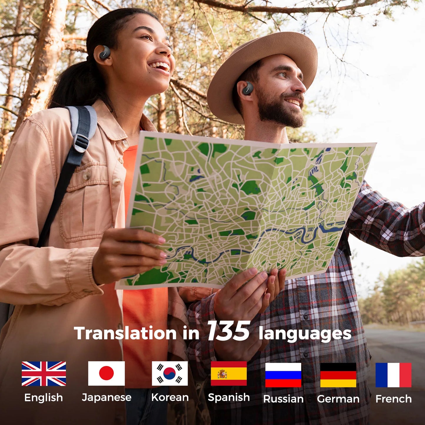 X15 Pro AI Bluetooth Earphones OWS Sports Wireless Headphones Earhooks AI Translator Earbuds Open-Ear Headset with Mic